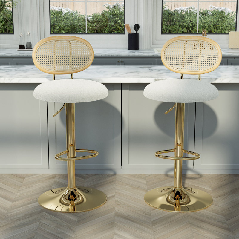 Bar Stools, White