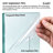 62-67" W x 60" H Frameless Double Sliding Tub Door, 3/8" (10mm) SGCC Clear Tempered Glass with R5 Beveled Edge, Shatter-Resistant Anti-Explosion Film, Easy-Clean Coating & Installation Hole Locator-116574797