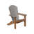 Light Gray/Antique Mahogany