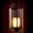 Monticello 1 - Light Black Lantern Pendant-62068644