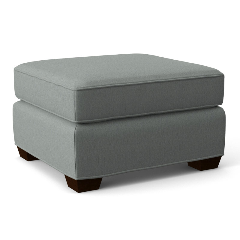 Colton Ottoman, Saddle, Navy Blue 71628L58