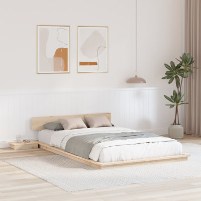 Solid Wood Bed