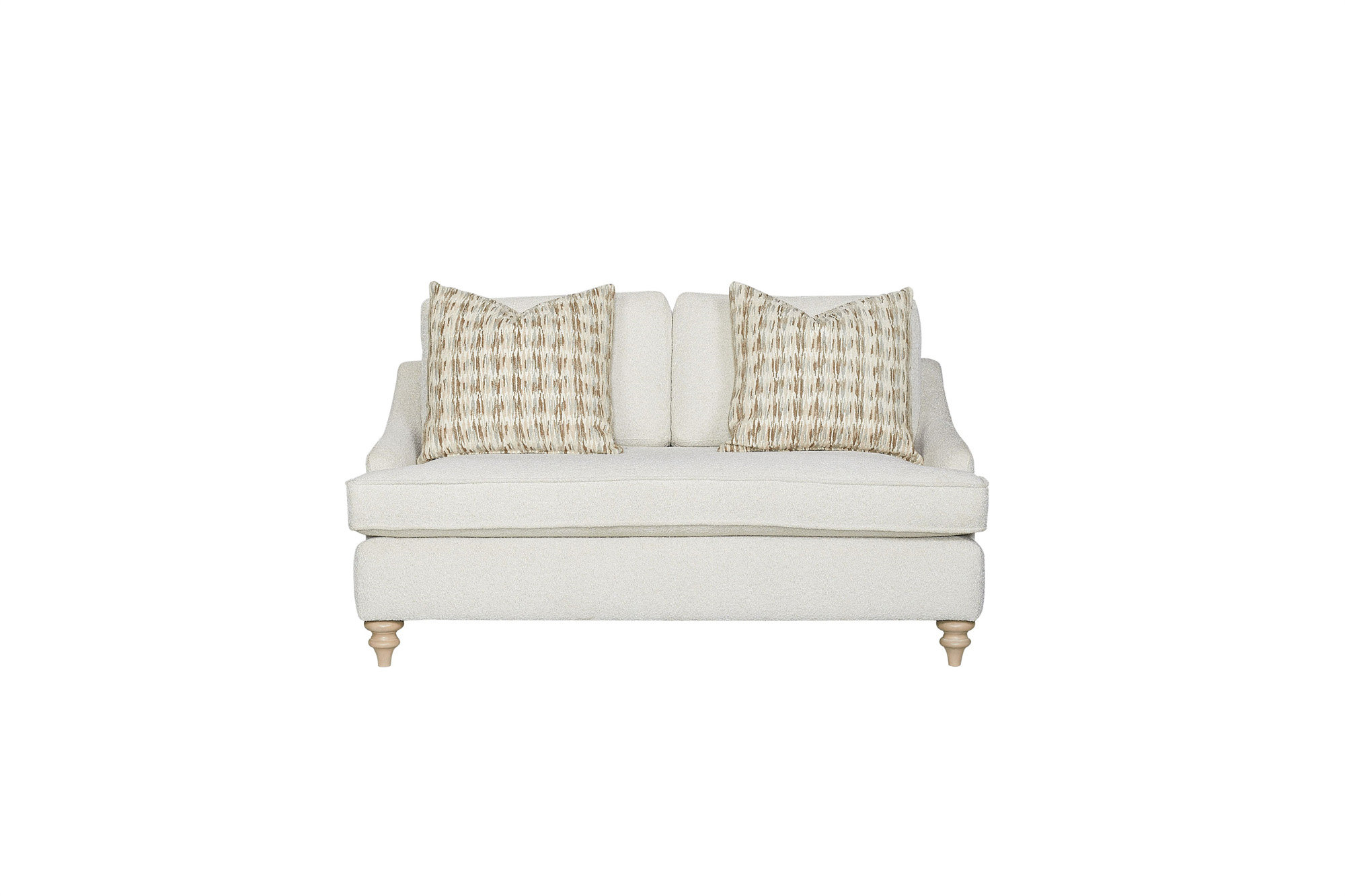 Latitude Run® Loveseat Reversable Cushion With 2 Pillows | Wayfair