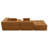 Shaped Modular Sectional Sofa, Minimalist Corduroy Floor Couch Set, Convertible Foam-Filled Cloud Compressed Couch For Living Room, 3 PC Free Combination, No Assembly Required-1952724503