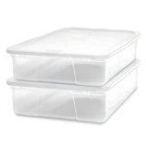 Homz Stackable Plastic Storage Container