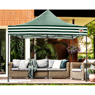 Commercial Instant Shelter 10 Ft. W x 10 Ft. D Metal Pop-Up Canopy