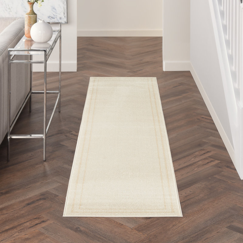 Tapis intérieur / extérieur ivoire Nourison Essentials, Rectangulaire 8 pi x 10 pi