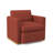 Ledger Upholstered Swivel Accent Chair-70353769-70353789
