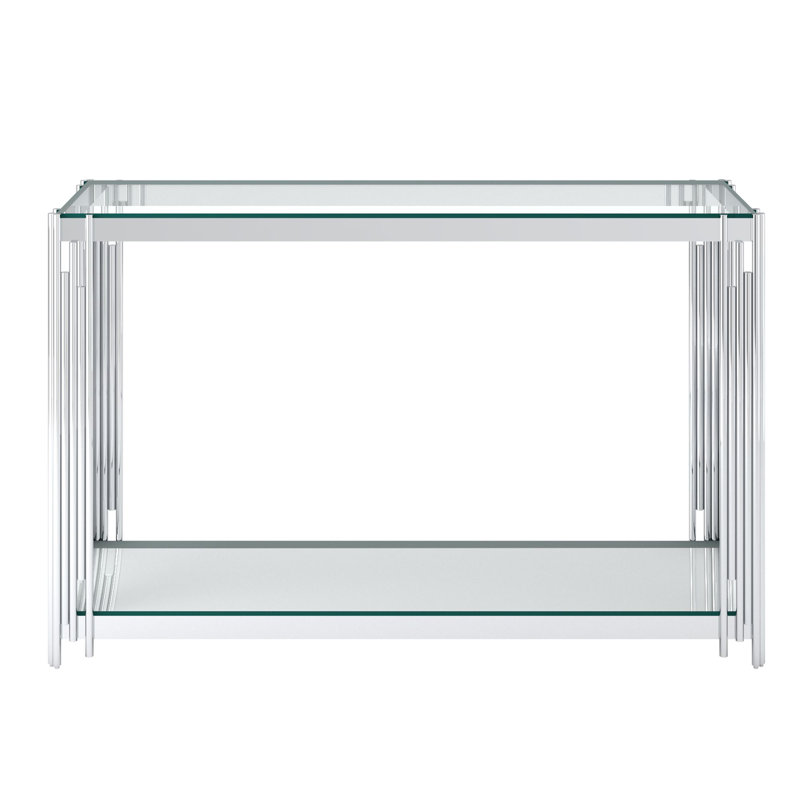 Console Brandon en argent, Argent argent