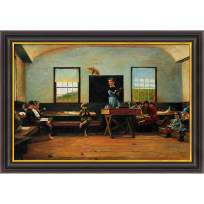 Homer The Country School Framed Painting