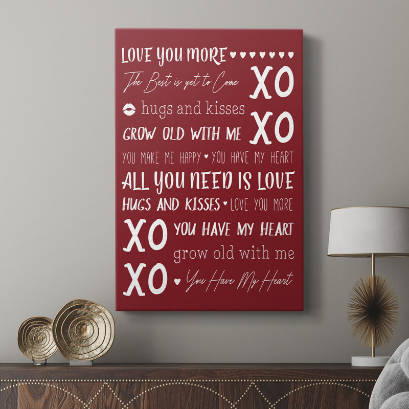 Love You More -Gallery Wrapped Cavas