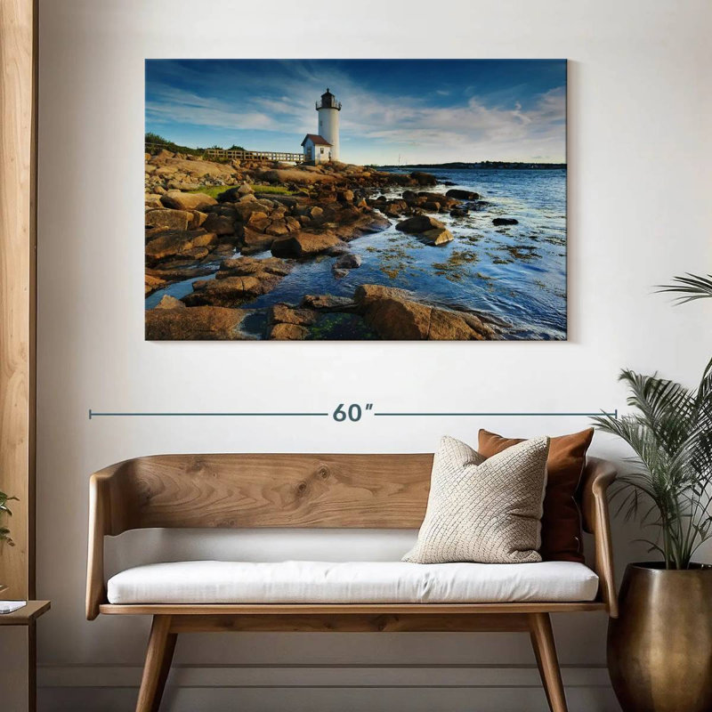 Phare Aletra Annisquam, H 32 po x l 48 po