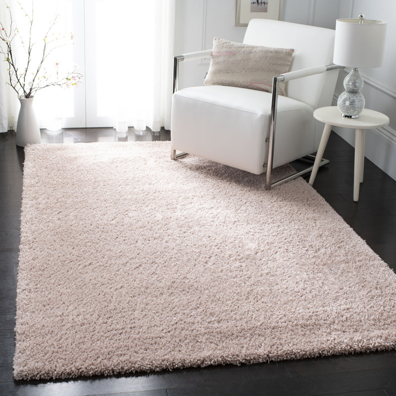 Zulema Solo Shag 100 Performance Solid Color Rug, Rectangle 5'1" x 7'6"