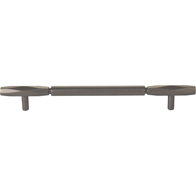 Kingsmill Bar Pull, Ash Gray, 7 9/16" Center to Center