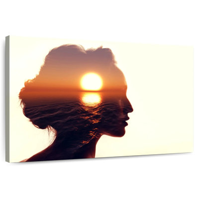 Portrait de coucher de soleil Leisha