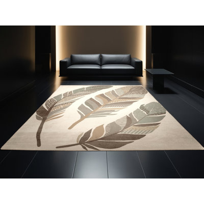 Tapis marocain beige lavable à la machine Pantelis