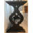 American-style simple black console table