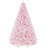 Pre-lit Flocked Artificial Christmas Tree with Foldable Stand-1926715785