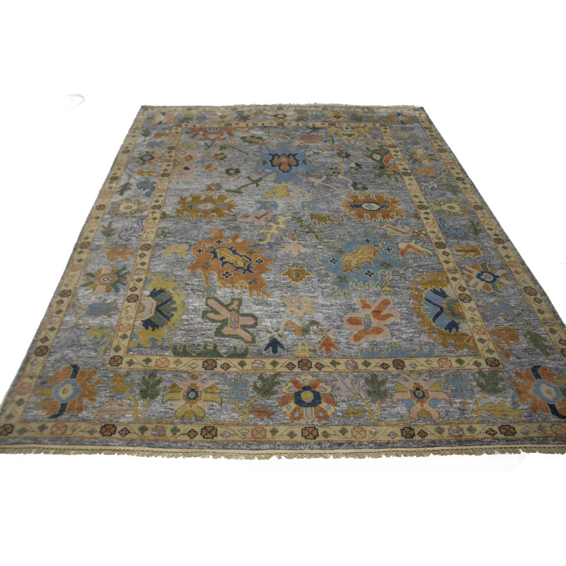 Tapis oriental Oushak Chobi Mute