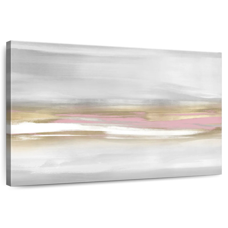 Avery Highlight Pink Blush I, 8" H x 12" W