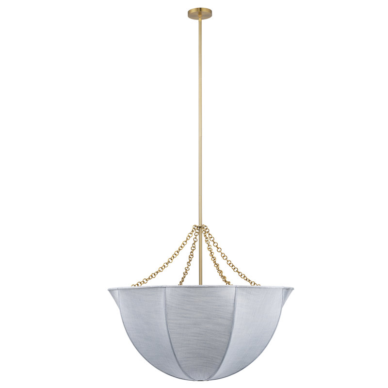 Aire 4 - Light Chandelier, Blue