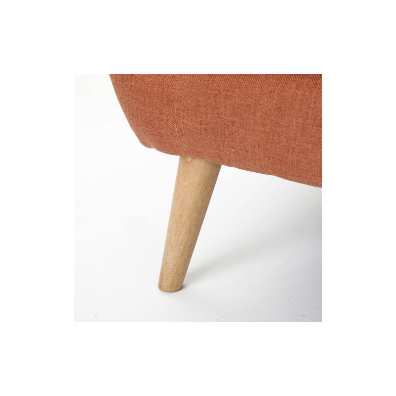 Causeuse (orange brûlé)