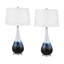 Lampe de table en verre USB