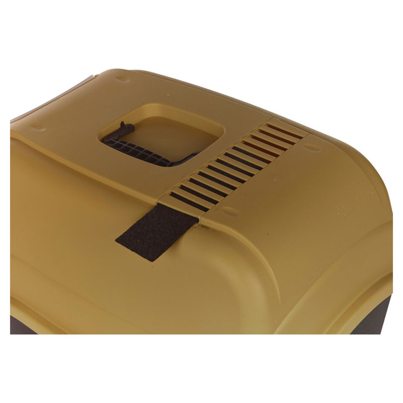 Plastic Litter Box Enclosure, Yellow Top