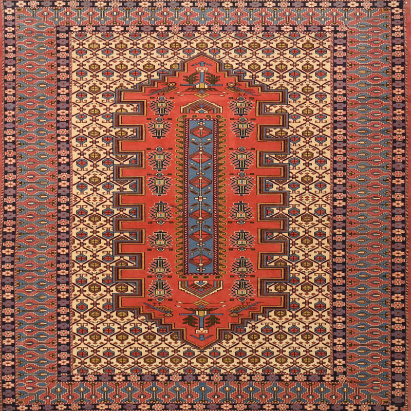 Tapis oriental oriental rouge / rouge, null