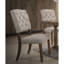 Ensemble de 2 chaises d'appoint Bernard Linen-1317194881