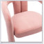 Chaise d'appoint rembourrée en tissu de conception contemporaine avec dossier ergonomique pour plus de confort et de style-719034230