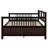 Full Size Daybed - And Fashionable For Bedroom Living Room, Dual-purpose Bed/ With Finish Solid Frame, Multi-functional & Area, Storage