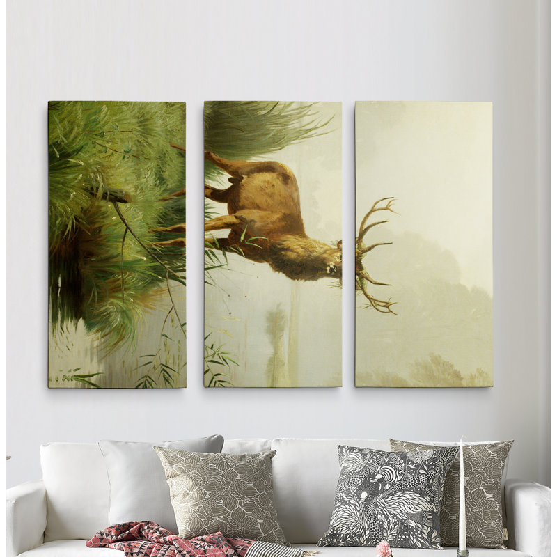 Une image multi-pièces de peinture de qualité supérieure sur toile, H 24 po x l 36 po x P 1,5 po