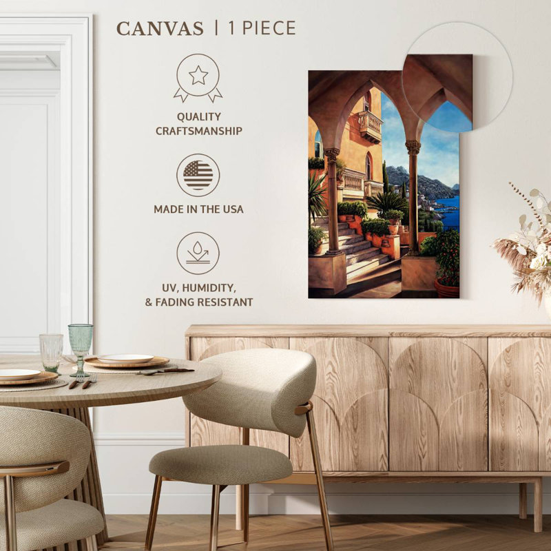 Palazzo On Amalfi, H 24 po x l 16 po