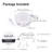 5W 5Cct Led Puck Lights, Surface Or Recessed Mount, 120V Dimmable Linkable Under Cabinet Lighting