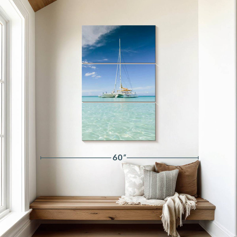Mehar Catamaran, 45" H x 28" W