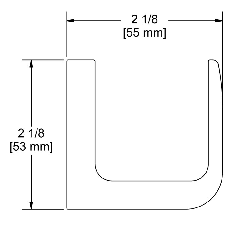 Ciclo™ Robe Hook, Brushed Chrome