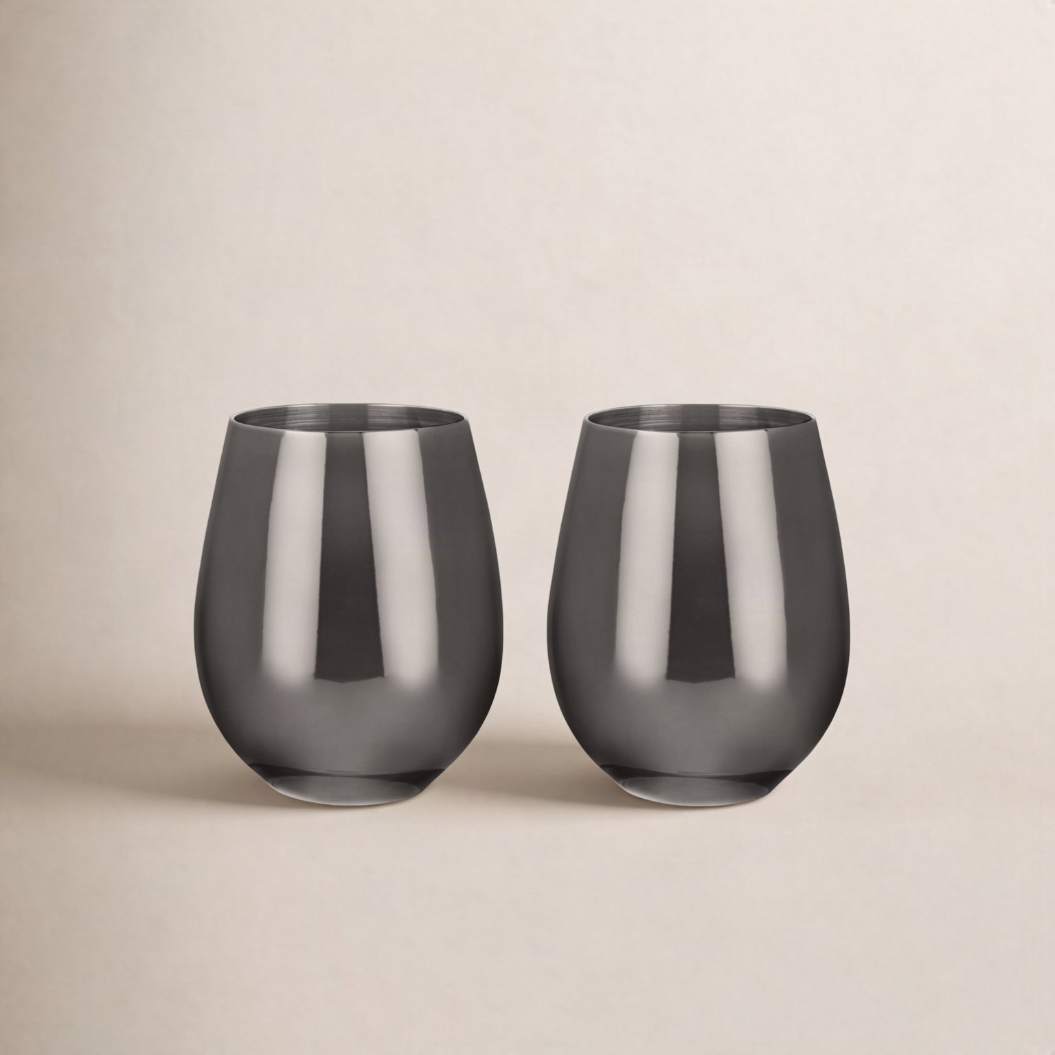 Warren Stainless Steel Stemless Wine Glass