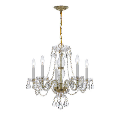 Wehr 5 - Light Glass Chandelier