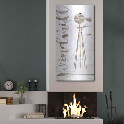 Windmill' by Cindy Jacobs, Metal Wall Art