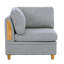 Ensemble de canapé modulaire contemporain en tissu 6 pièces Dorris-950241478-950241477