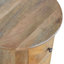 Solid Wood Round Accent Chest