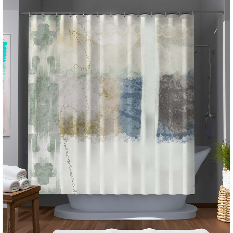 Abstract Shower Curtain