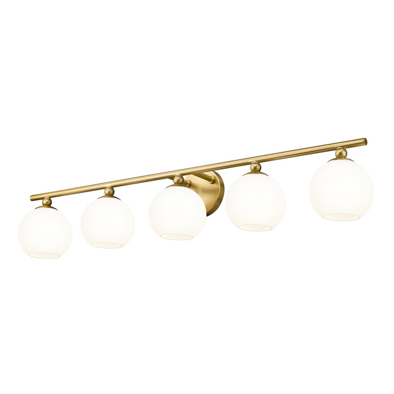 Blaikley 5 - Light Dimmable Vanity Light, Modern Gold