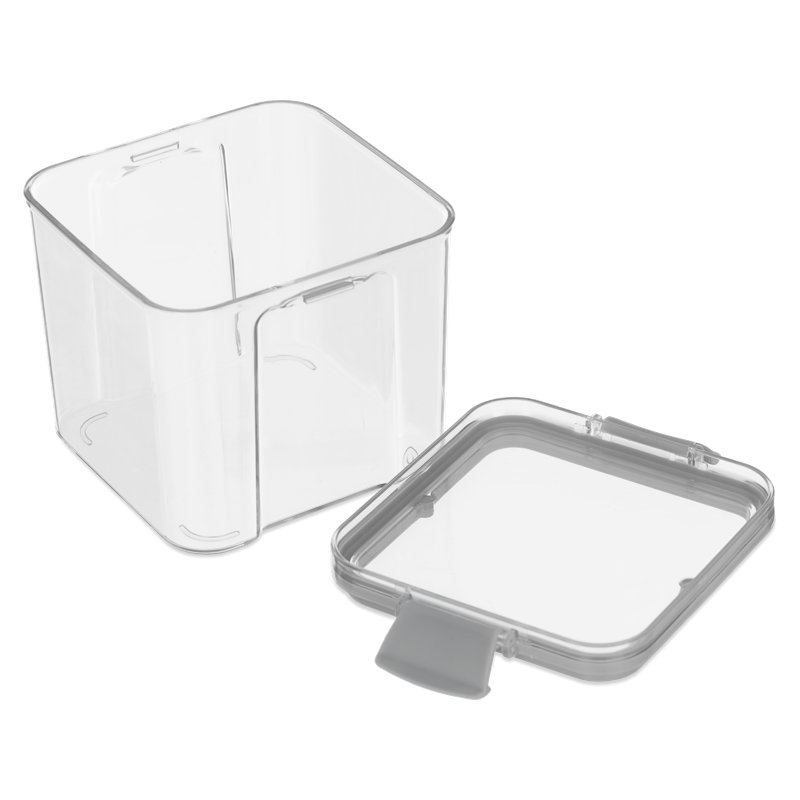 Food Storage - Set of 2 Containers and 2 Lids
