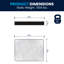 Matelas hybride en mousse et à ressorts ensachés certifiés CertiPUR-US-888656633-888656632
