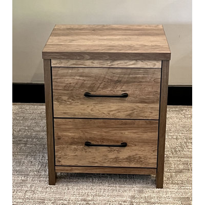 Selena Slide Logic 2 Drawer Nightstand