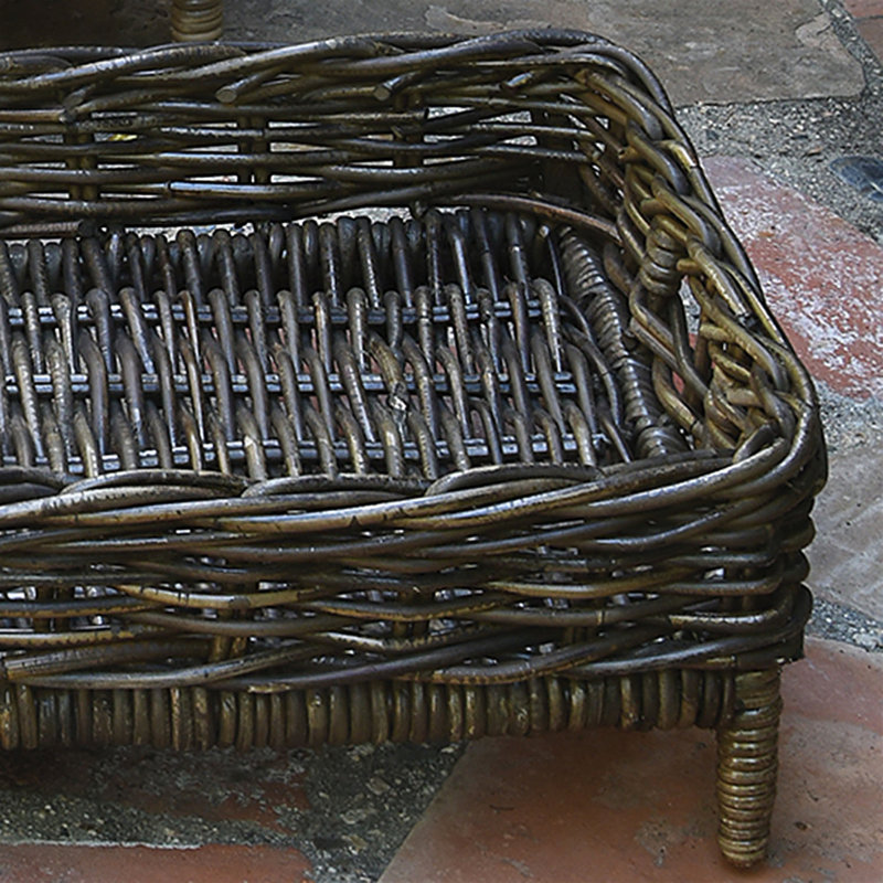 Jurnee Rattan Entertaining Tray Set, 6.5" H x 29" W x 19.5" D