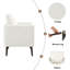 Fauteuil demi-tonneau en tissu Teddy-1283611624