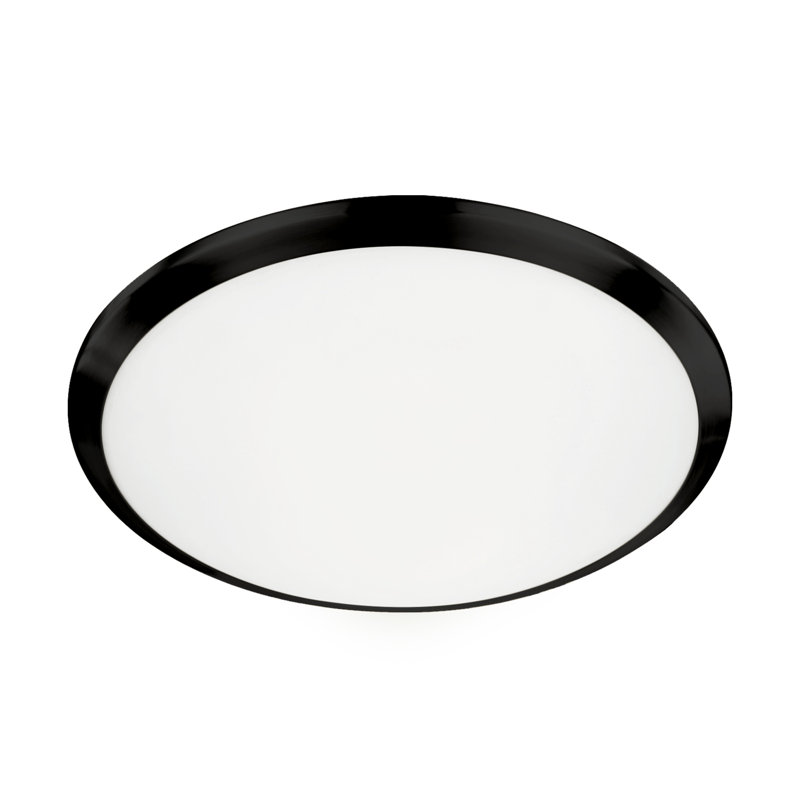 Malta 1 - Light LED Flush Mount, Black